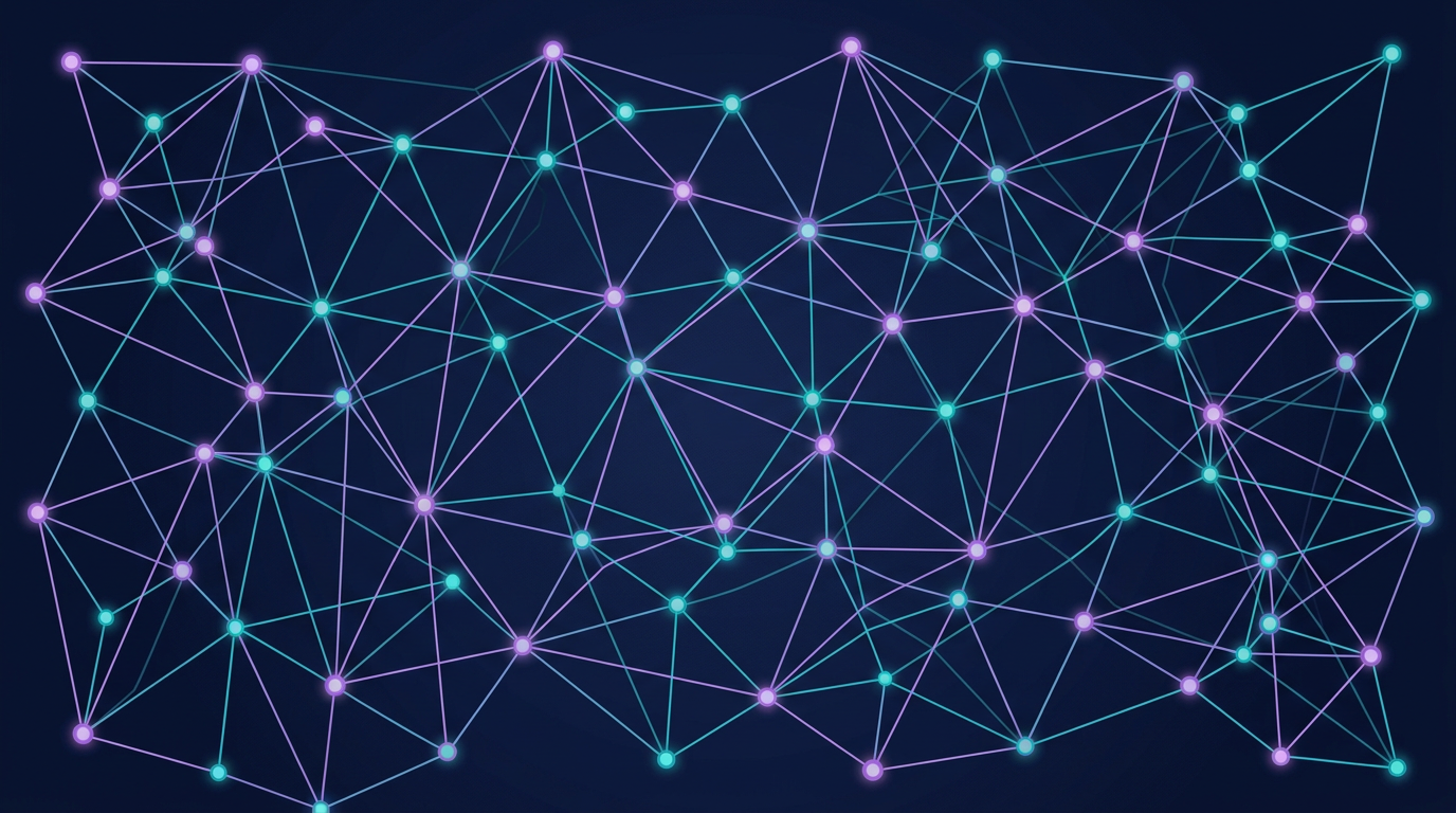 多节点互联的示意图，表达分布式与多副本